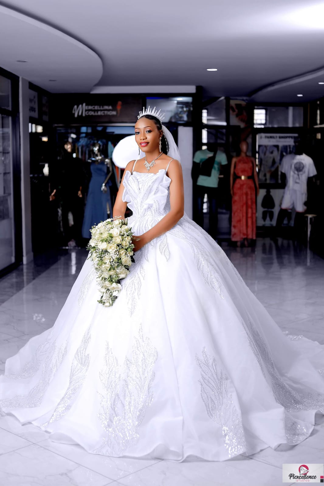 Luxury wedding look from Tc Bridals in Uganda