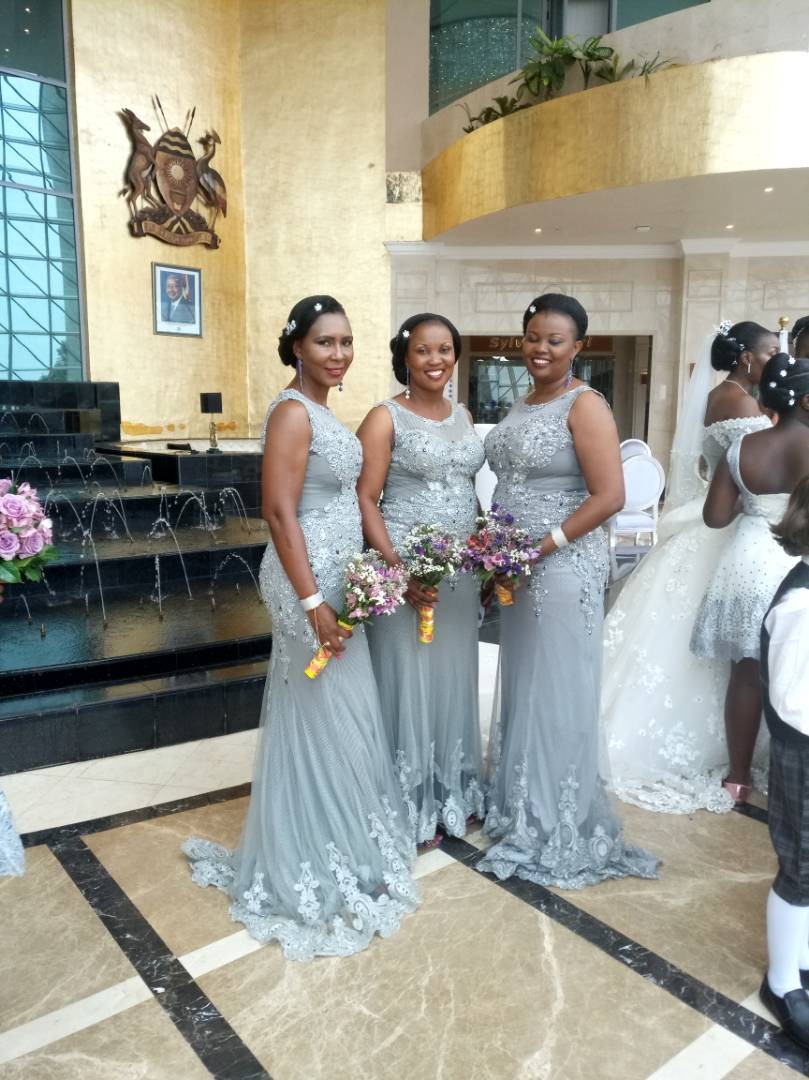Bridal dress designed for Ugandan brides by Tc Bridals