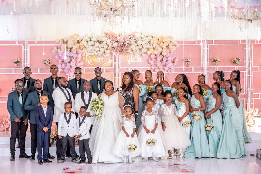 Luxury wedding look from Tc Bridals in Uganda