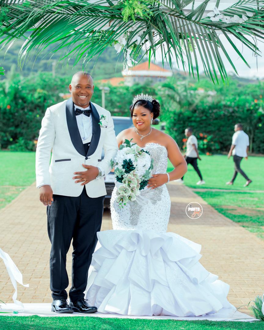 Luxury wedding look from Tc Bridals in Uganda